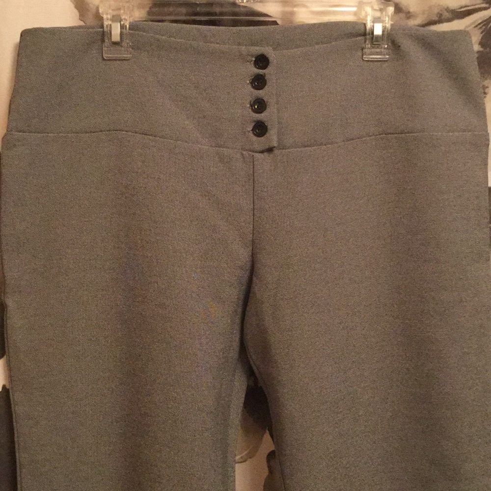Wide leg trousers